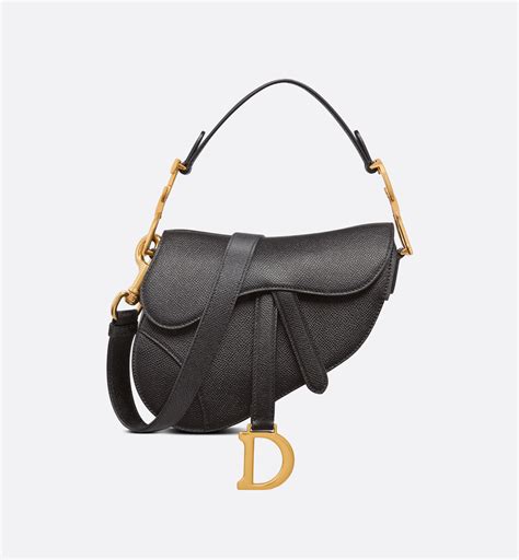 dior saddle bag in schwarz